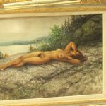 766 3703 OIL PAINTING (F)
